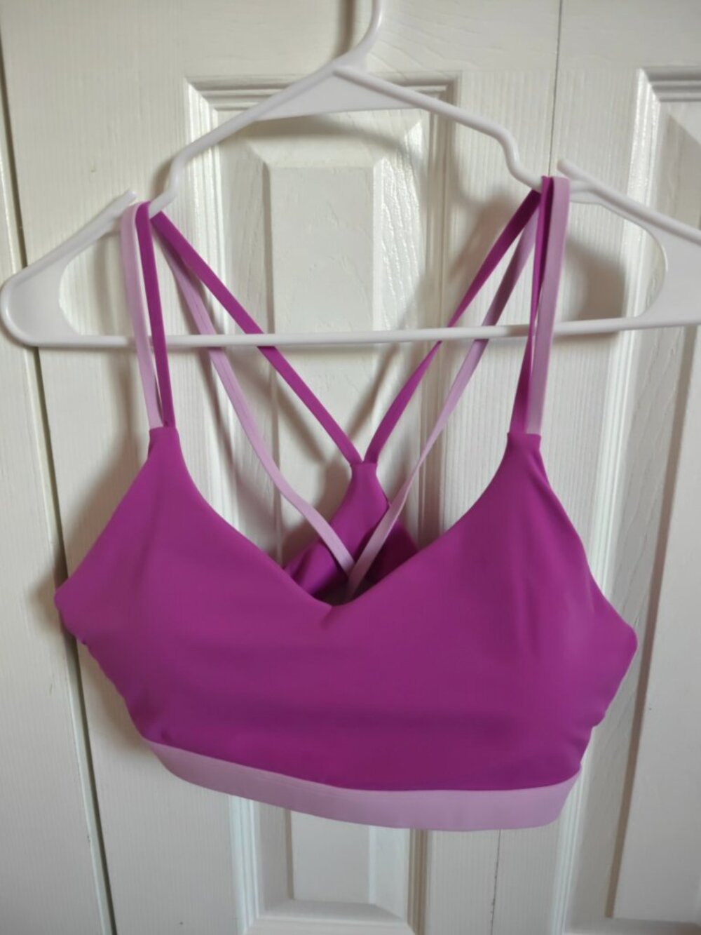 Zyia Bright Lilac Luxe Bra